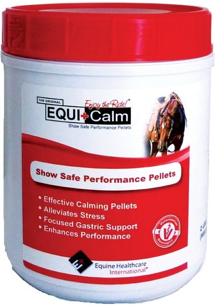 Equine Healthcare International Equi+Calm Molasses Flavor Pellets Horse Supplement