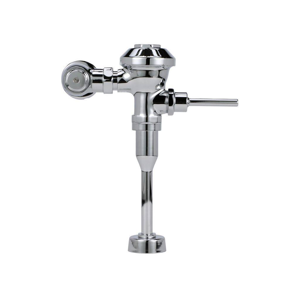 Zurn Aquaflush Exposed Manual Diaphragm Flush Valve with 3.5 GPF Sweat Solder Kit and Cast Wall Flange in Chrome Z6003-YB-YC