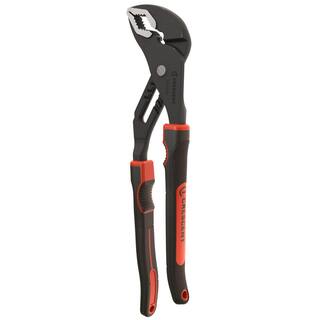 Crescent 10 in.  12 in. Dual Material Tongue and Groove Plier Set with Grip Zone V-Jaw RT400SGSET2-05