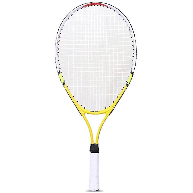 1 Pcs Only Teenager's Tennis Racket Yellow