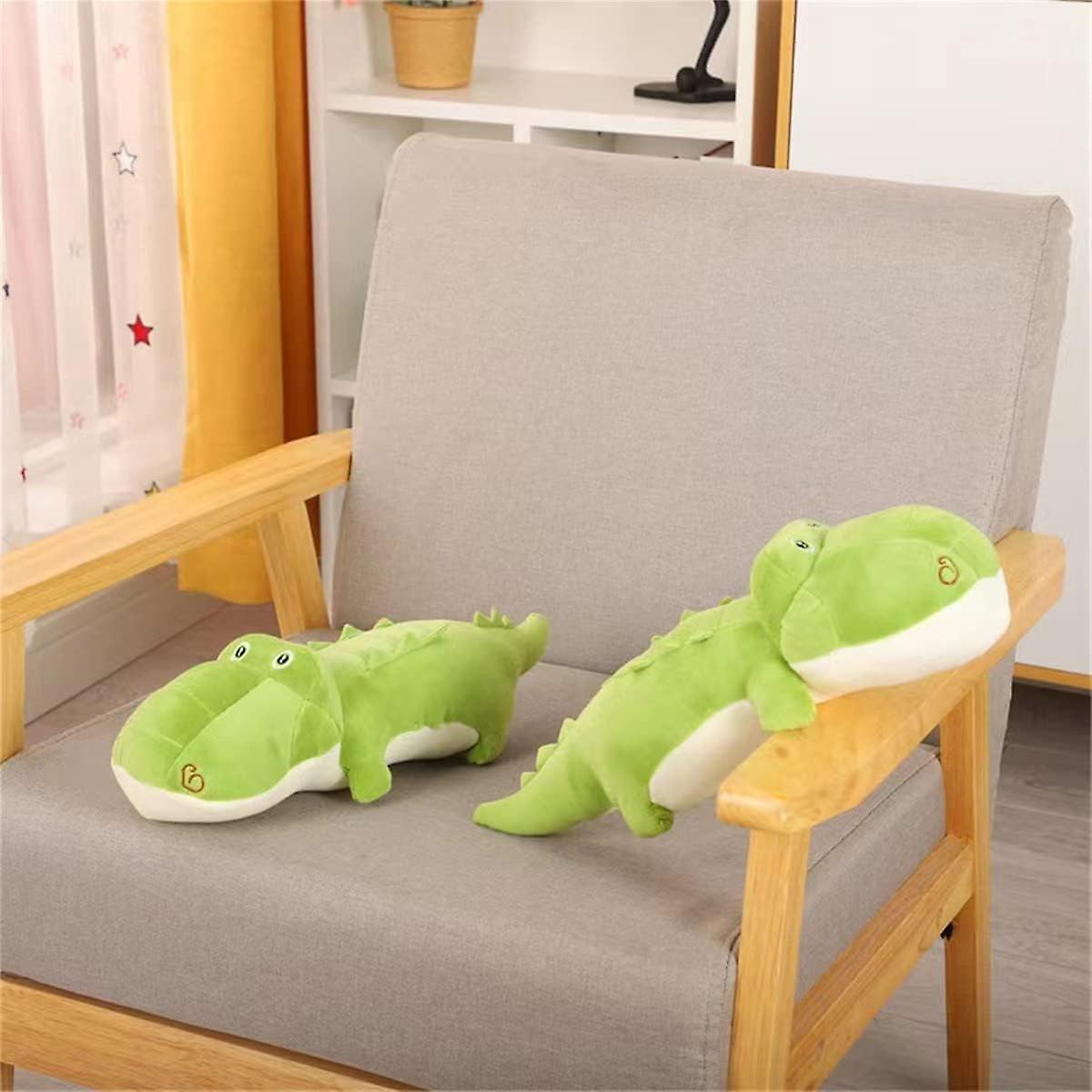 Crocodile Big Hugging Pillow， Soft Alligator Plush Stuffed Animal Toy Gifts For Kids， Birthday， Christmas 13.7 Inches