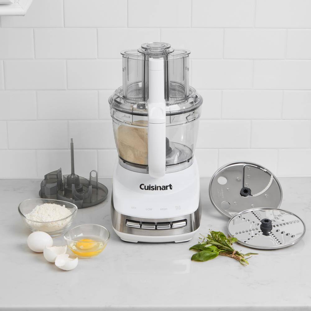 Cuisinart Core Custom 13-Cup White Food Processor with All-in-One Storage System FP-130