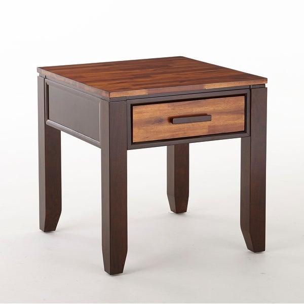 Two-tone Acacia End Table by Greyson Living