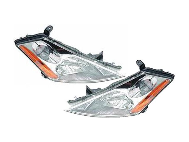 Halogen Headlight Assembly Set of 2 - Compatible with 2003 - 2007 Nissan Murano 2004 2005 2006