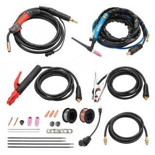 AM AMICO ELECTRIC 165 Amp MIG Wire FeedFlux CoreTIG TorchStick Arc Welder Weld Aluminum with 2T4T 110-Volt230-Volt Welding MTS-165