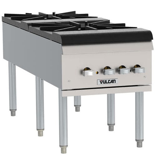 Commercial LP Gas Range - Heavy Duty Stock Pot Range， 18