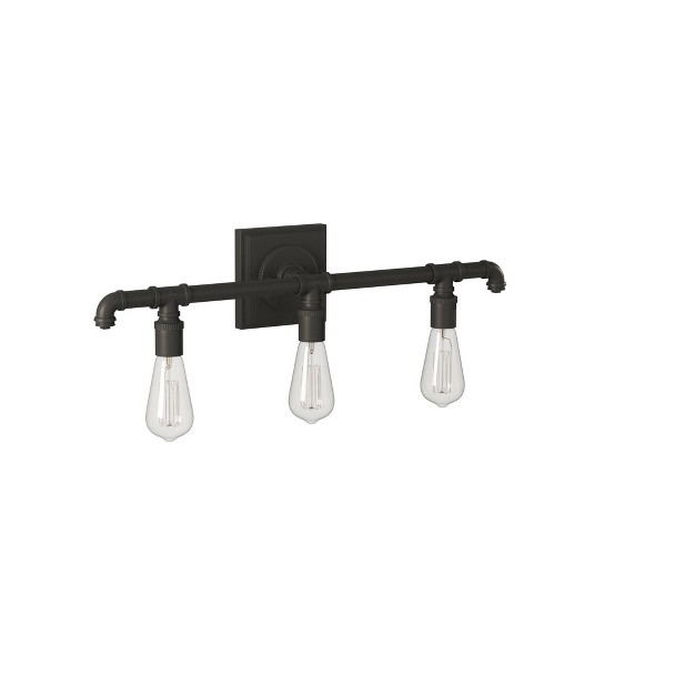 Wymer 3 Vanity Light Bronze gray Eglo