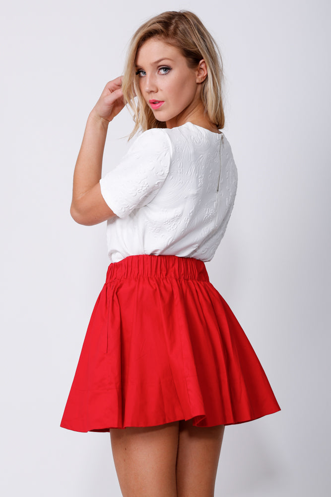 Little Red Riding Skirt