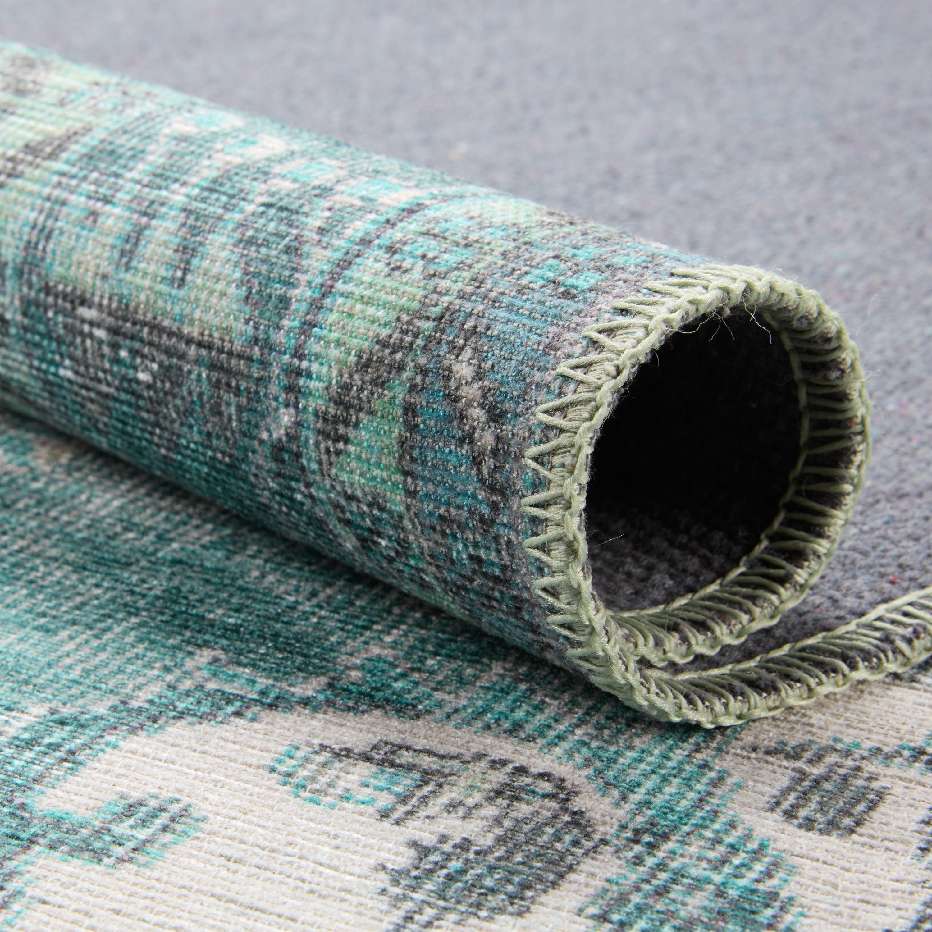 Harman Tamara Teal & Green Rug