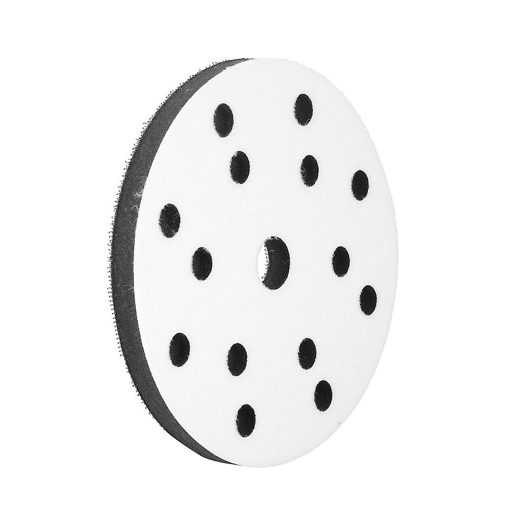 150mm Diameter Soft Buffer Sponge Interface Cushion Pad For Sanding Pads (17 Holes)