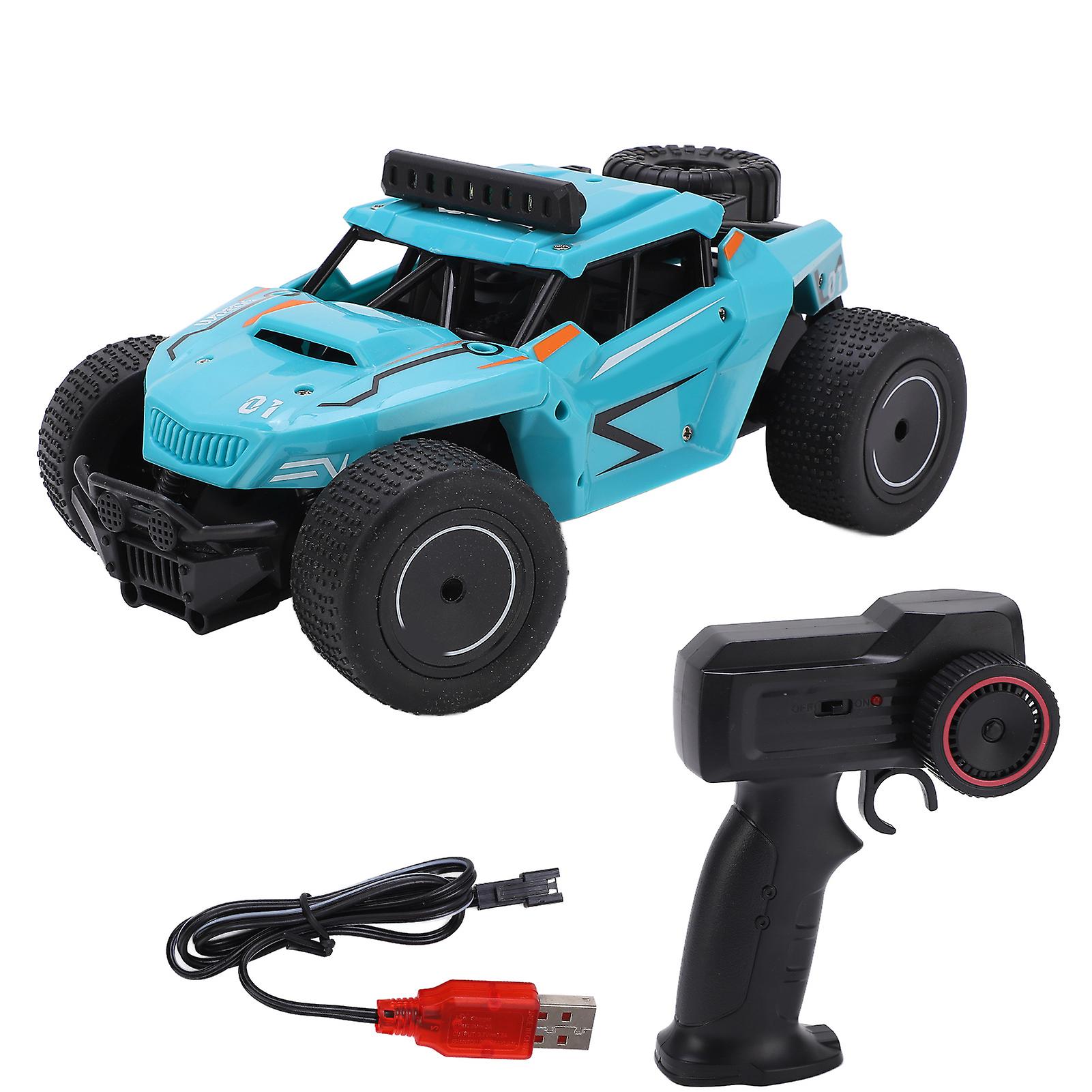 Rc Car K20-2 4wd 2.4g Remote Control Off Road Truck 1/20 Scale Vehicle High Speed For Kids Children Teenagerscyan