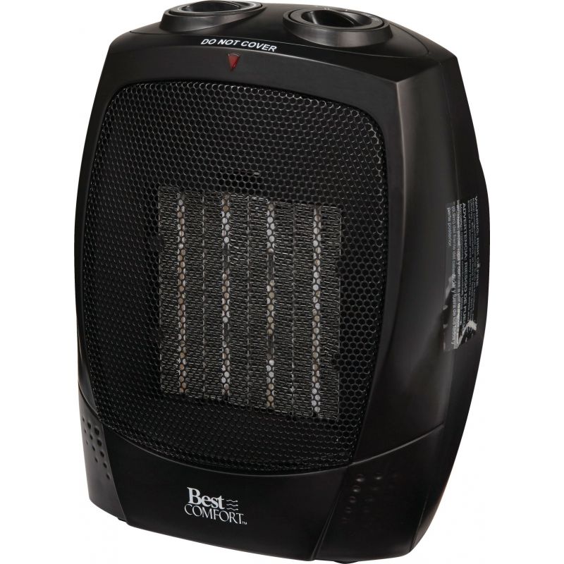 Best Comfort Ceramic Space Heater Black 12.5A