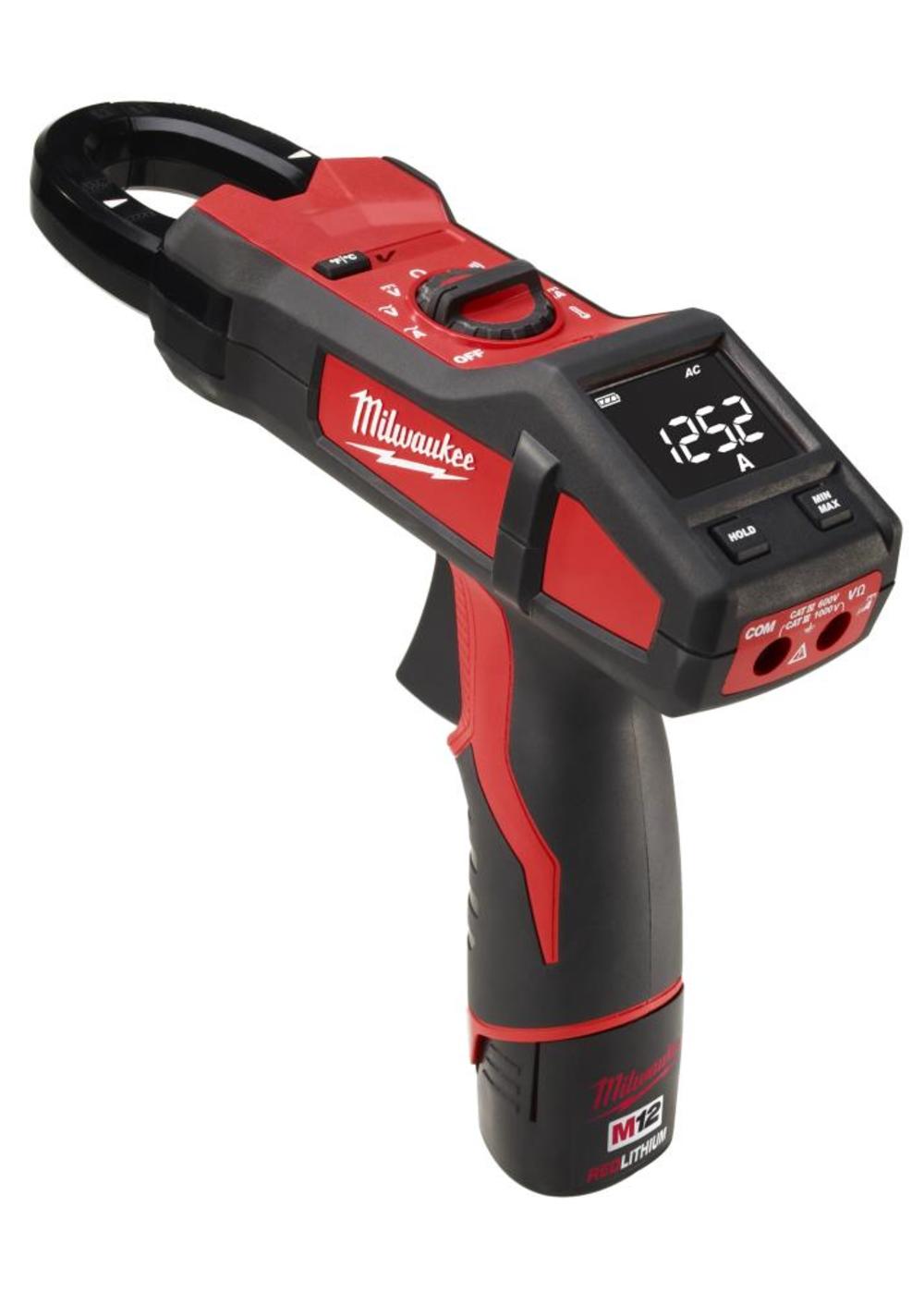 Milwaukee M12 True RMS Clamp-Gun Cordless Clamp Meter Kit for HVAC 2238-21 from Milwaukee