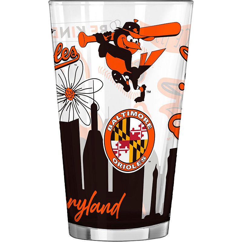 Baltimore Orioles 16oz. Native Pint Glass