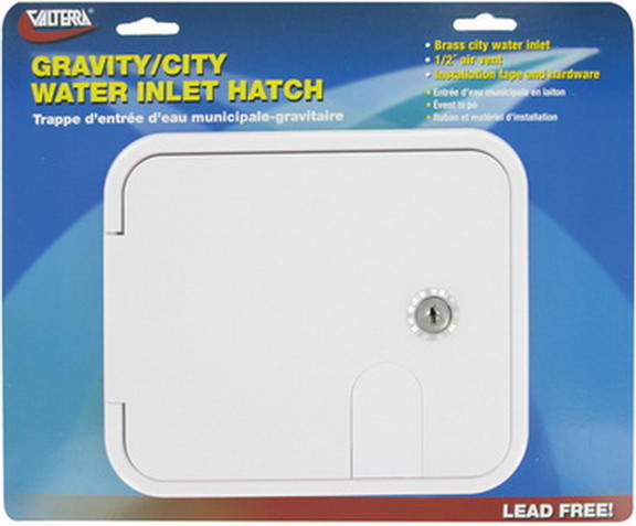 Valterra Gravity Brass City 1/2 Air Vent RV Water...