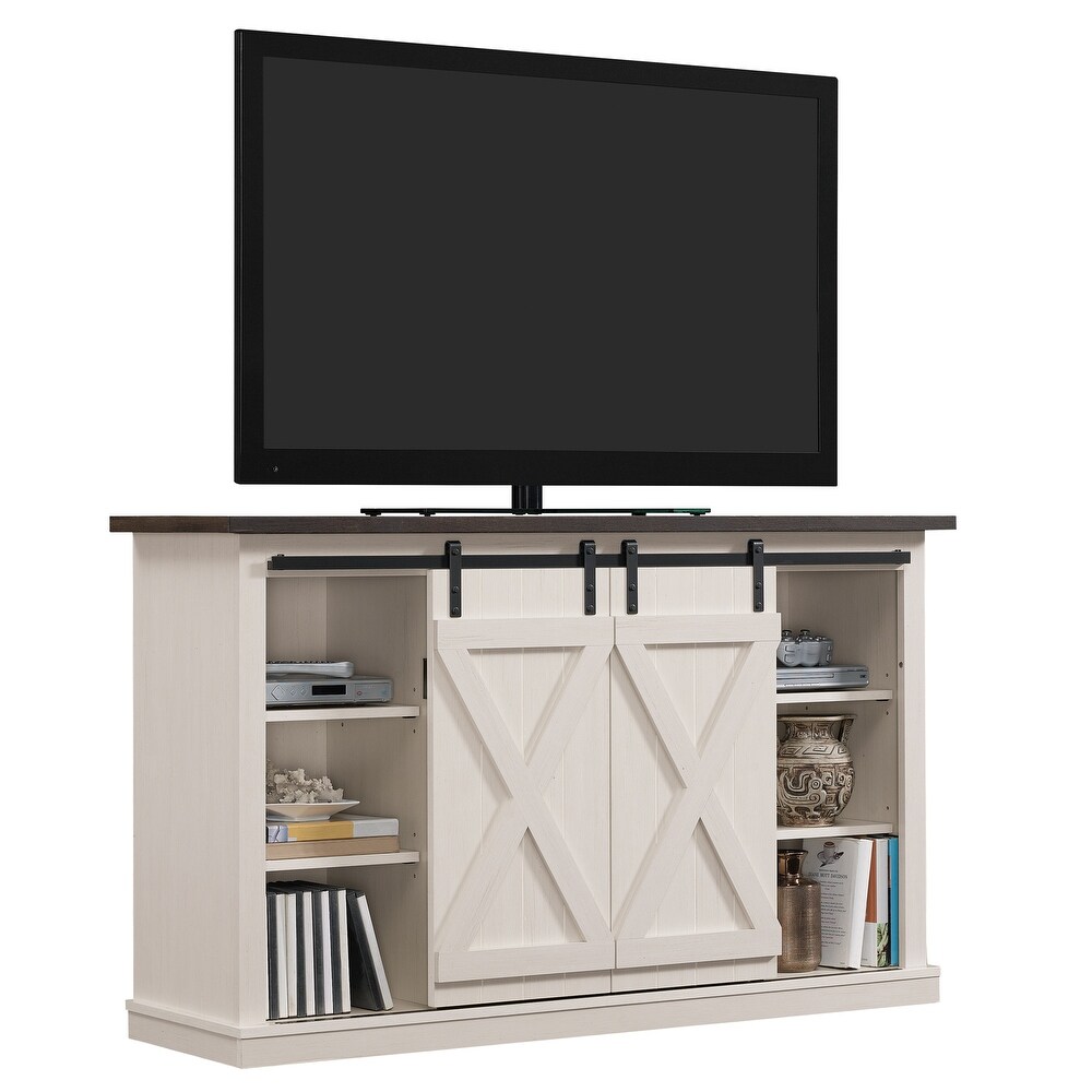 Cottonwood Two Tone TV Stand for TVs up to 60 inches