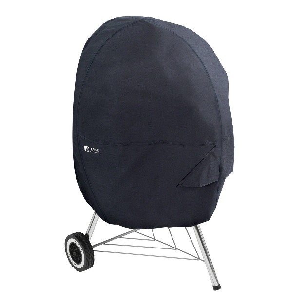 Water Resistant Kettle Grill Cover With Chimney