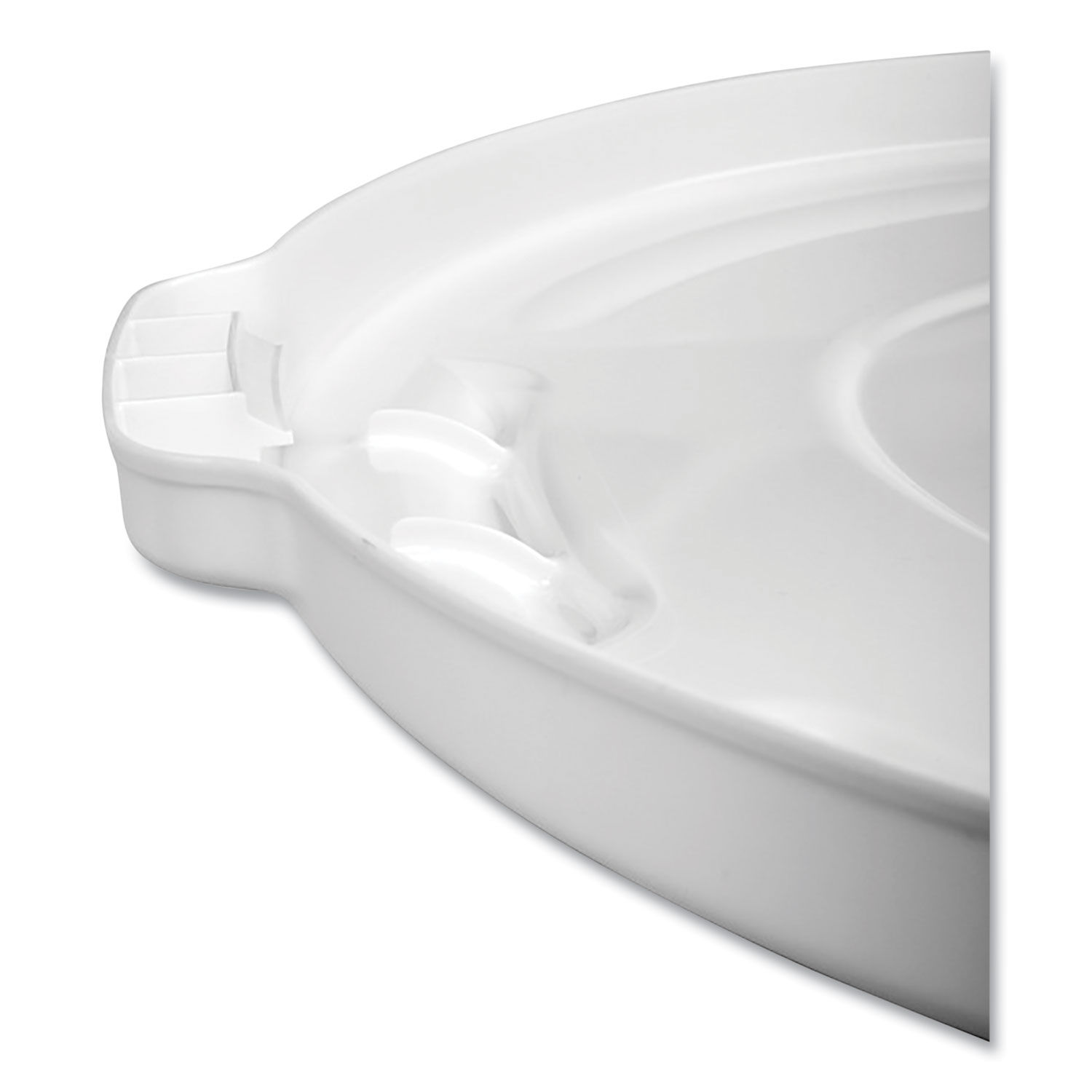 Round Flat Top Lid by Rubbermaidandreg; Commercial RCP263100BE