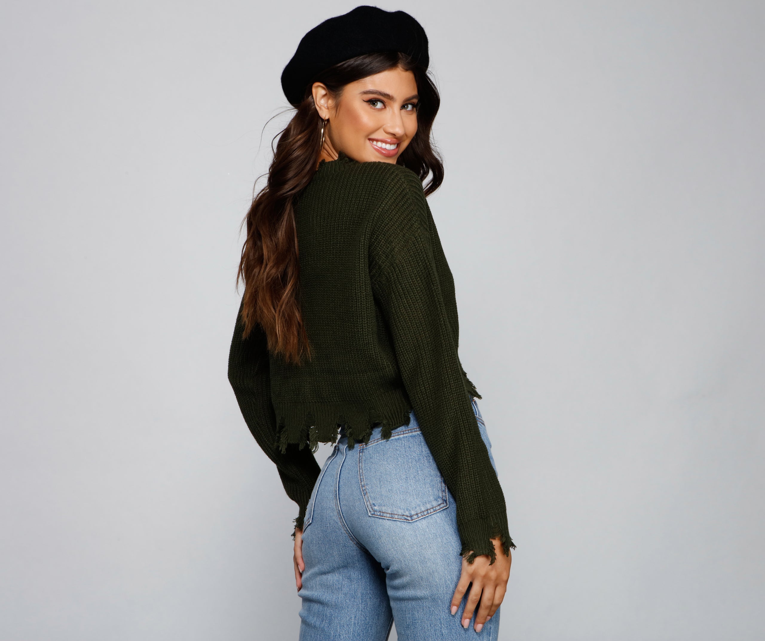 The Casual Crew Cropped Sweater