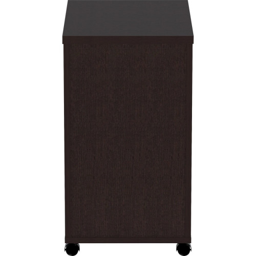 Lorell Essentials Espresso Laminate Pedestal (18219)