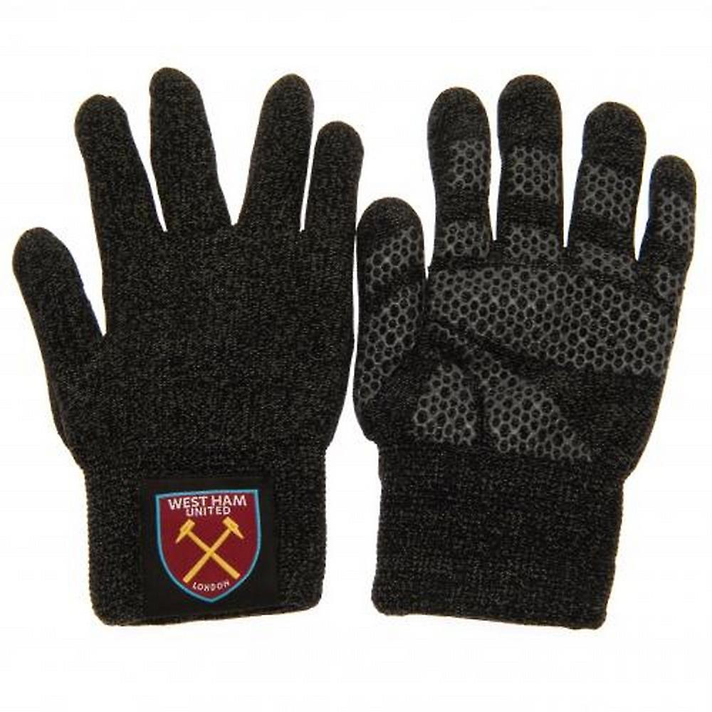 West Ham United FC Childrens/Kids Luxury Touchscreen Gloves