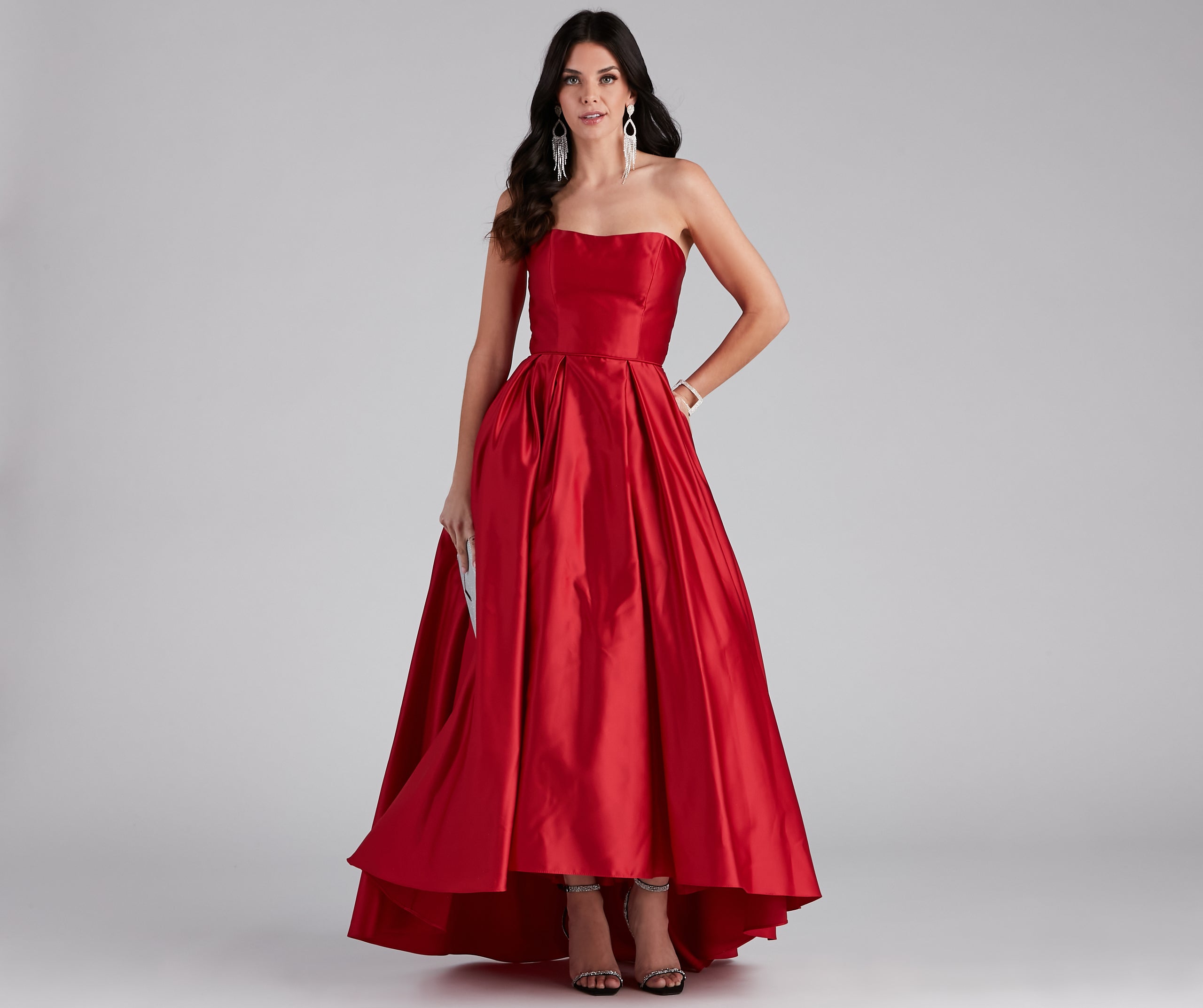 Anastasia Strapless A-Line Ball Gown