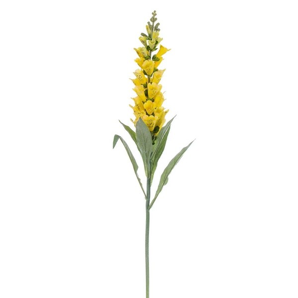 Vickerman 36 Artificial Yellow Foxglove Stem