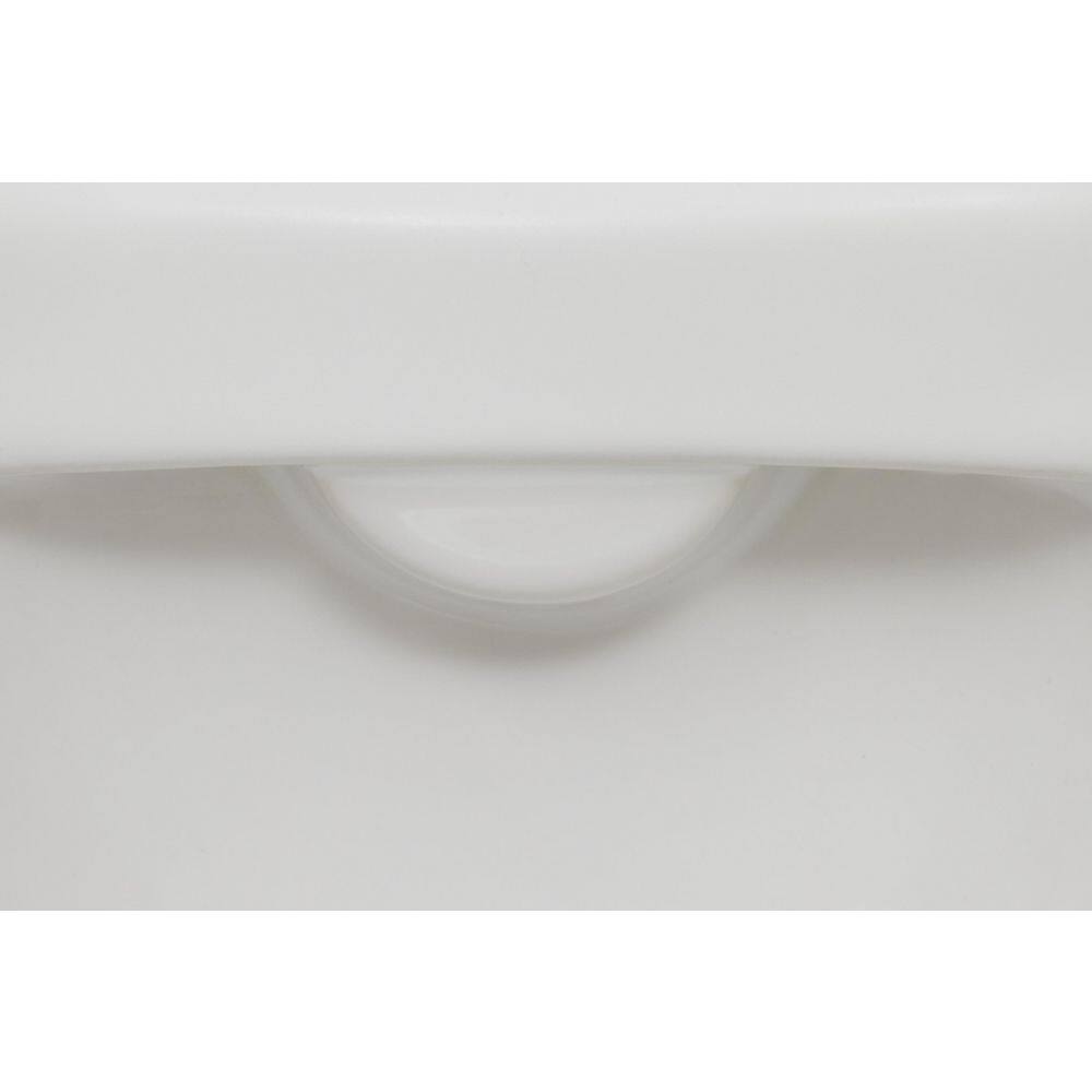 Duravit ME by Starck 1-piece 1.28 GPF Single Flush Elongated Toilet in. White (Seat Not Included ) 2185010082