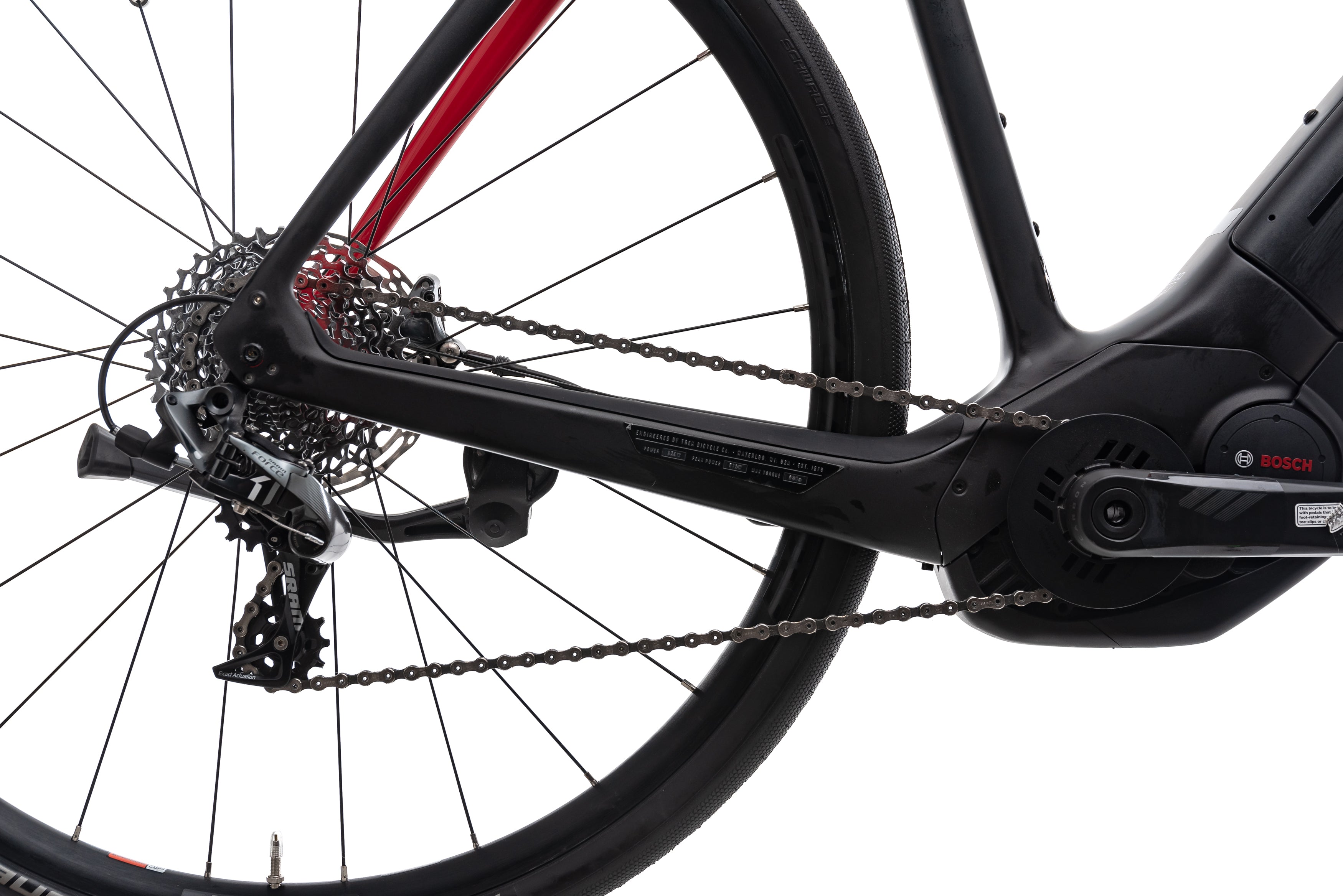 2019 Trek Domane + Road E-Bike - 2019, 60cm