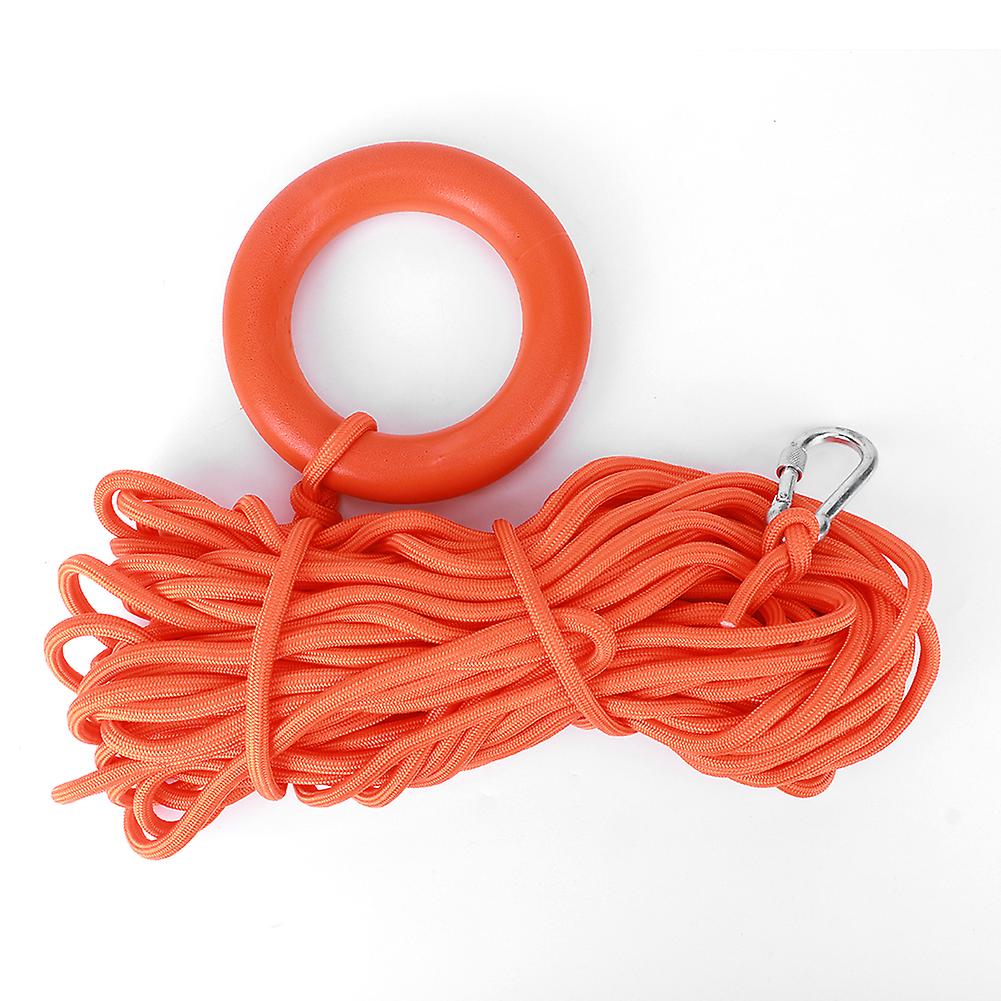 10mm Diameter 30m Long Lifesaving Line Nonreflective Safety Rope With Pullring