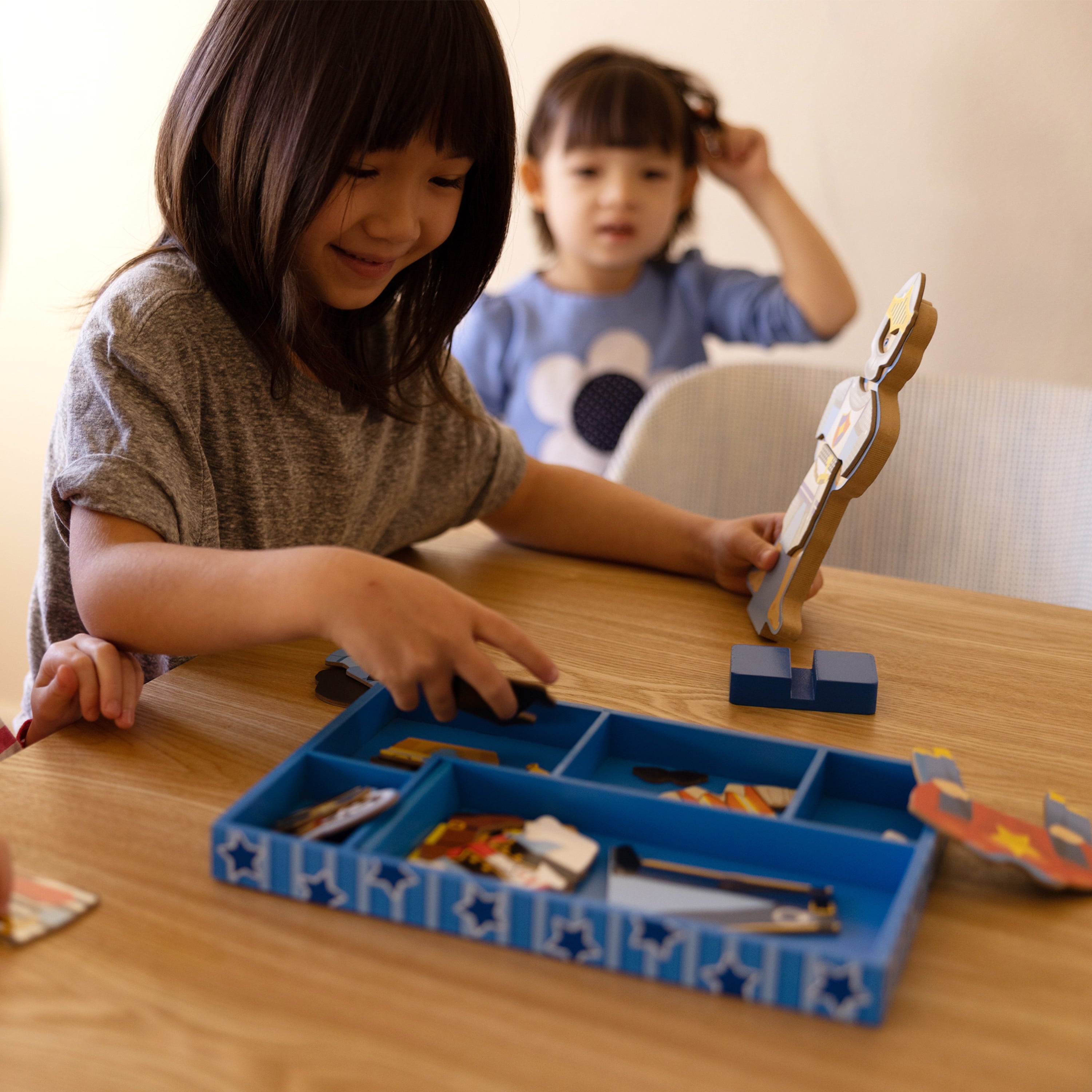 Melissa and Doug Joey Magnetic Wooden Dress-Up Pretend Play Set (25+ pcs)