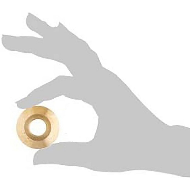 Wood Grip Swimming Pool Cover Brass Anchor Collar beauty Ring 10 Pieces