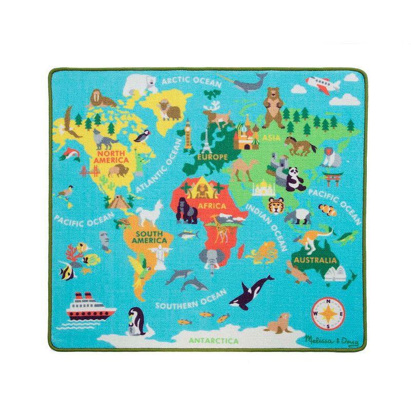 Melissa and Doug Round the World Travel Rug