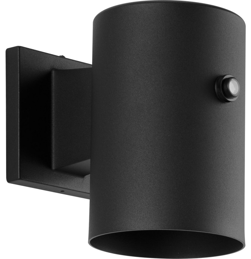 Cylinder 1 Light 5 quotModern Outdoor Small Wall Light   Transitional   Outdoor Wall Lights And Sconces   by Progress Lighting  Houzz