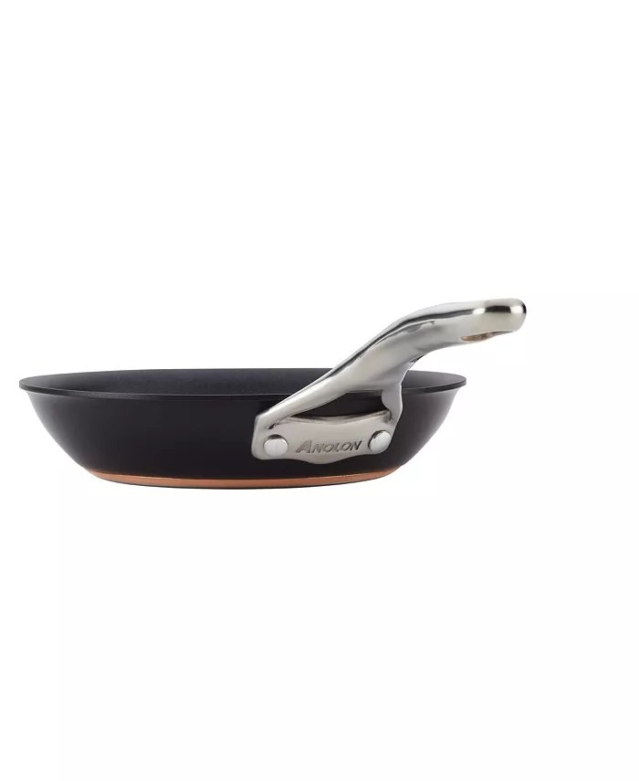 Anolon Nouvelle Copper Luxe Onyx Hard-Anodized Nonstick Twin Pack Skillet