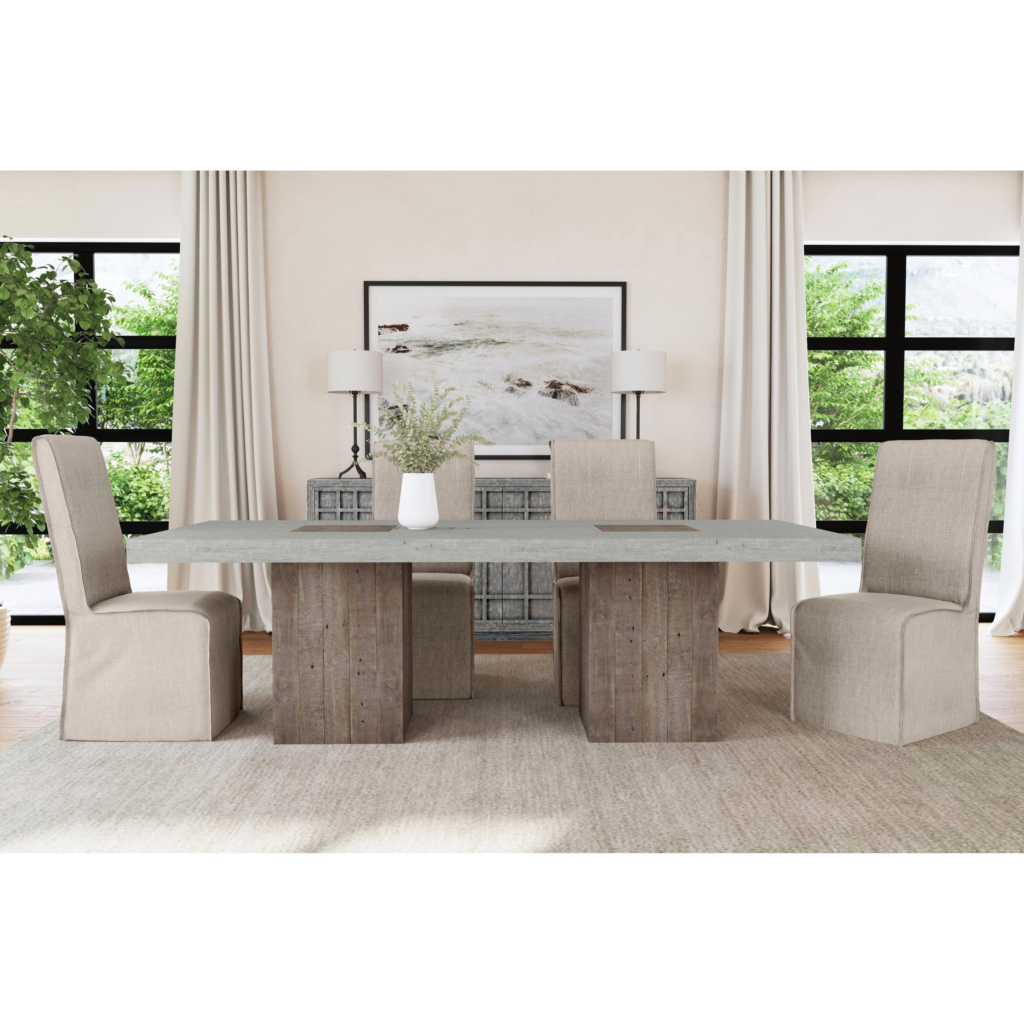 Phoenix Gray 94 Dining Table