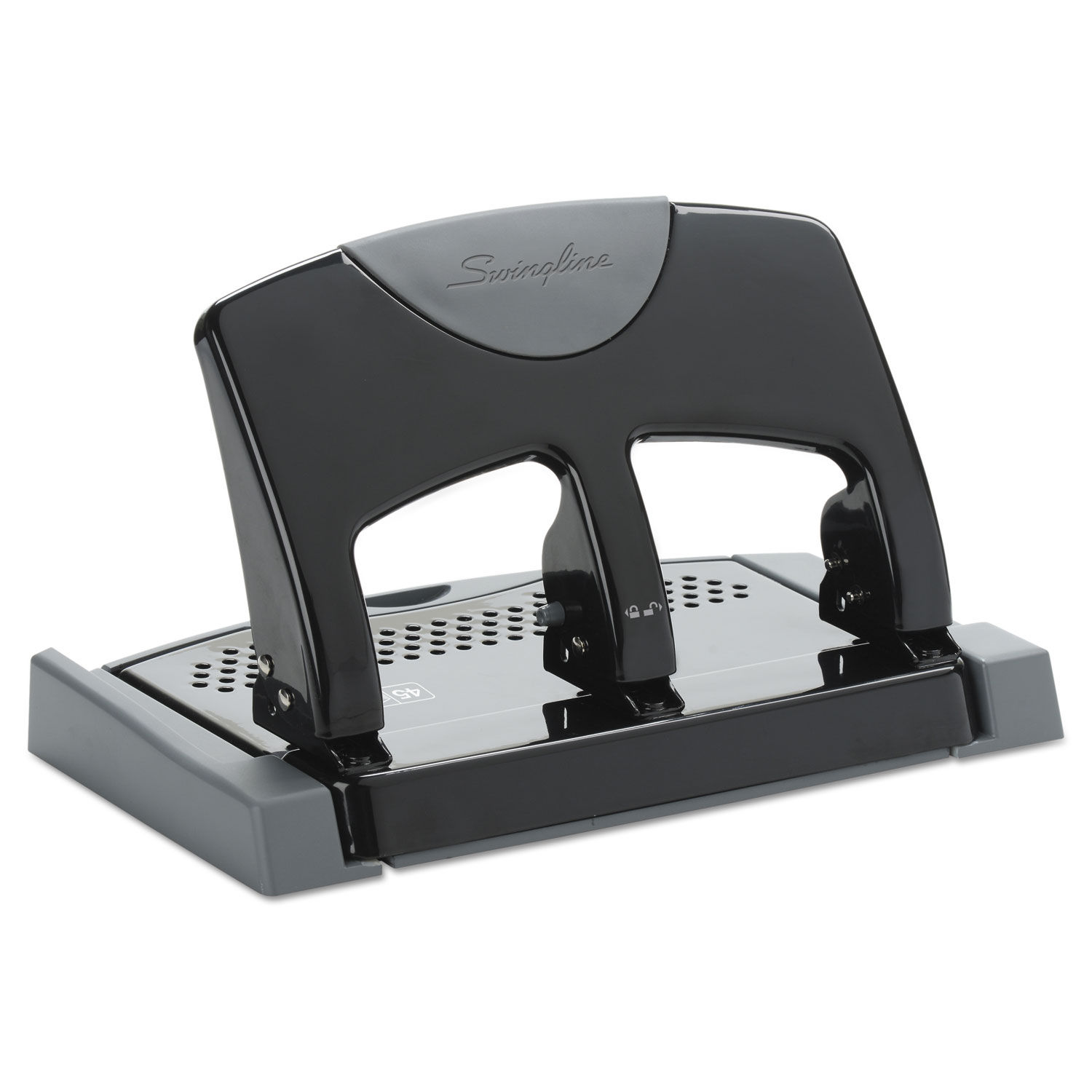 45-Sheet SmartTouch Three-Hole Punch by Swinglineandreg; SWI74136