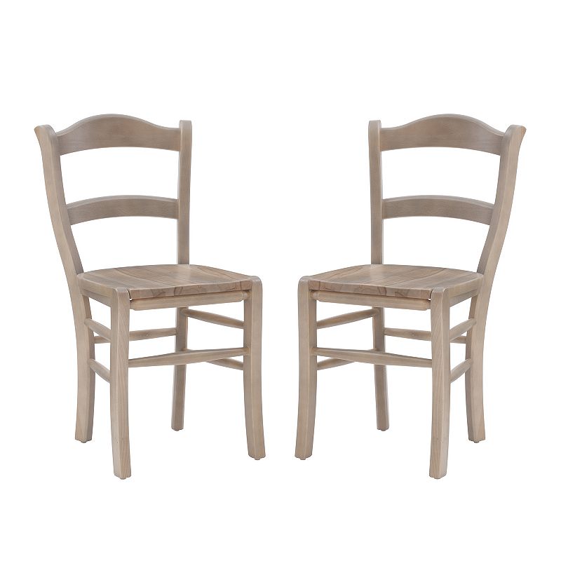 Linon Leif Dining Chair 2-piece Set