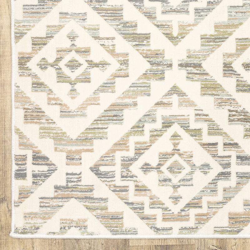 StyleHaven Camelia Geometric Southwest Area Rug