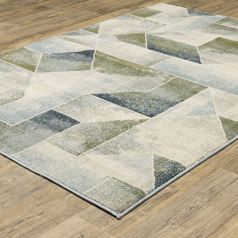 StyleHaven Bassel Contemporary Geometric Area Rug