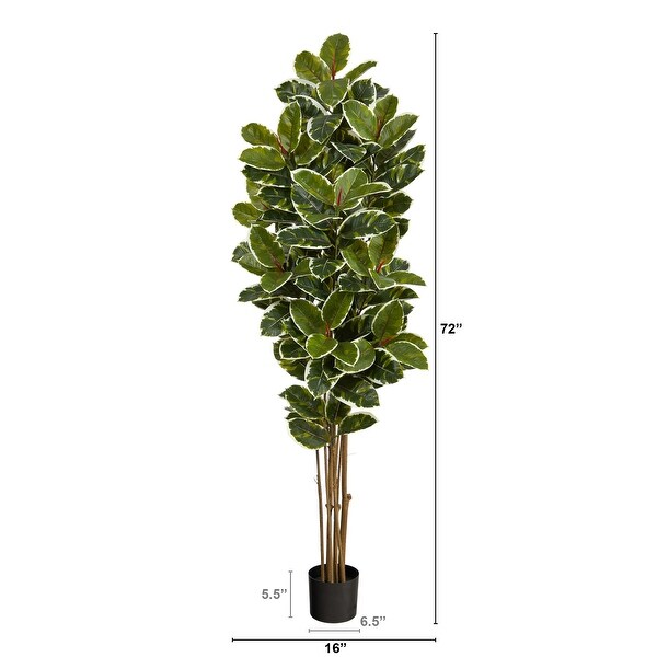 6' Oak Artificial Tree UV Resistant (Indoor/Outdoor)