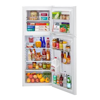 Haier 9.8 cu. ft. Top Freezer Refrigerator in White HA10TG21SW