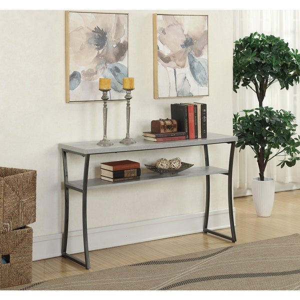 X-Calibur Console Table， Black