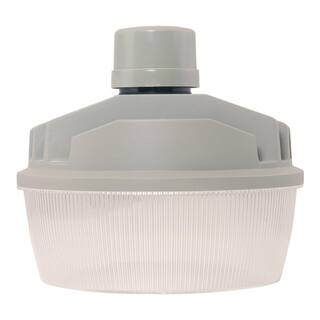 Halo ALS 100-Watt Equivalent Integrated LED Gray Dusk to Dawn Area Light 4000K ALS10A40GY