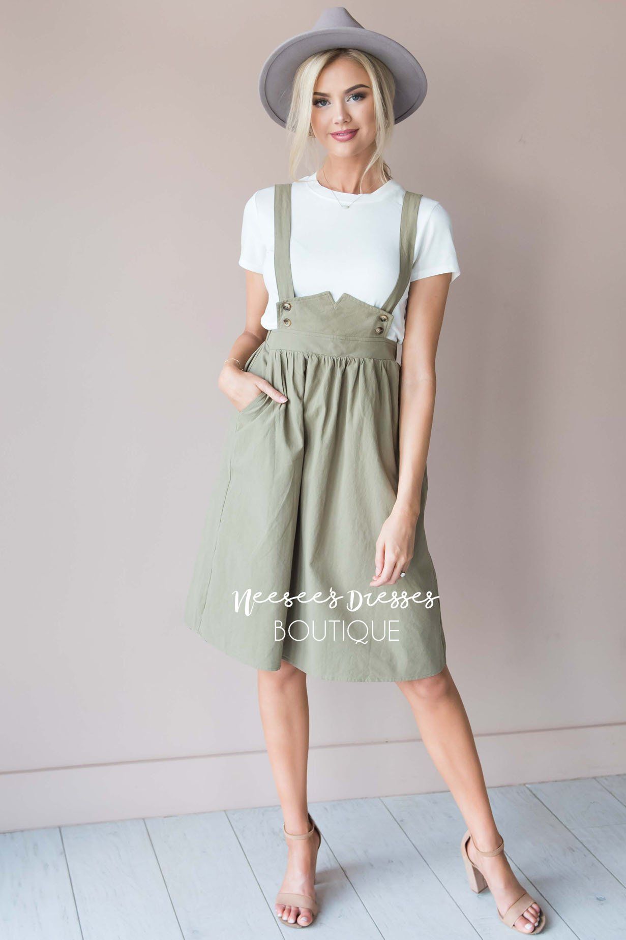 The Autumn Overall Dress