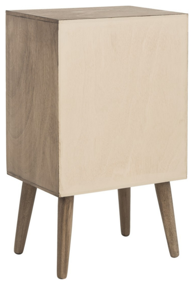 Mona 3 Drawer Chest  Chocolate   Midcentury   Side Tables And End Tables   by Rustic Home Furniture Deco  Houzz