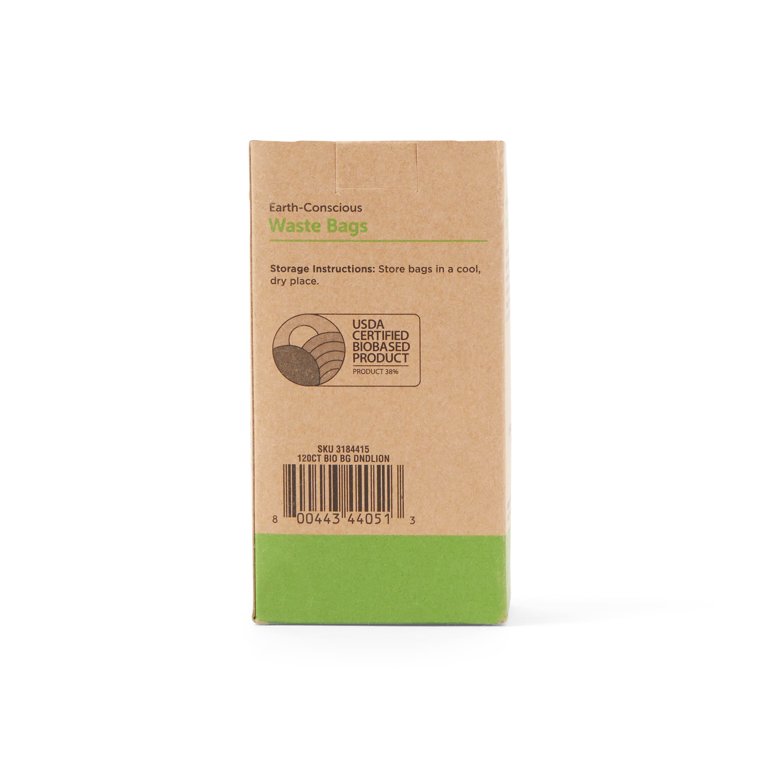 So Phresh Earth-Conscious 38% USDA Certified Biobased Content With Prints Dog Waste Bags， Count of 120