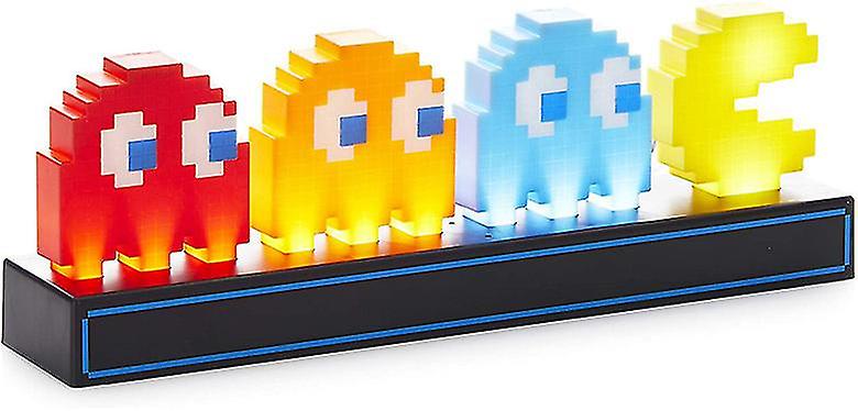 Cute Pixel Human Usb Night Light Smart Music Rhythm Color Changing Desk Lamp