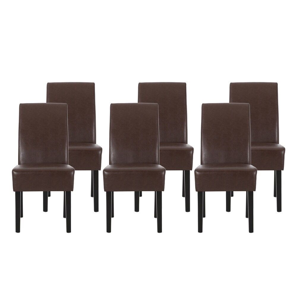 Pollards Upholstered Dining Chairs (Set of 6) by Christopher Knight Home