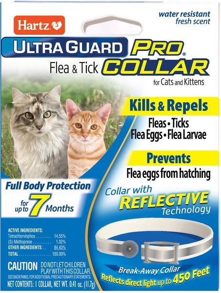 Hartz UltraGuard Pro Flea and Tick Collar for Cats